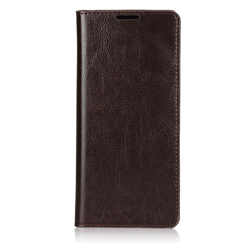 Coque Portefeuille Livre Cuir Etui Clapet T08 pour OnePlus 8 Pro Marron