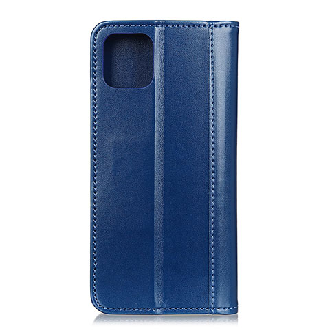 Coque Portefeuille Livre Cuir Etui Clapet T08 pour Xiaomi Mi 11 5G Bleu