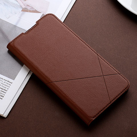 Coque Portefeuille Livre Cuir Etui Clapet T08 pour Xiaomi Mi 9T Pro Marron