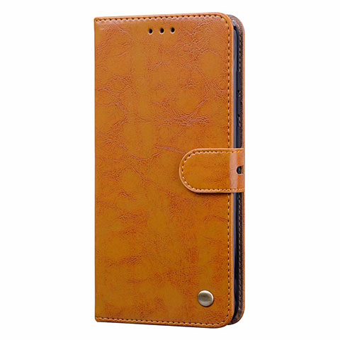 Coque Portefeuille Livre Cuir Etui Clapet T08 pour Xiaomi Redmi 10X 4G Orange