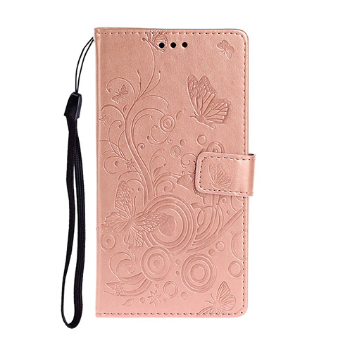 Coque Portefeuille Livre Cuir Etui Clapet T09 pour Huawei P40 Pro Or Rose