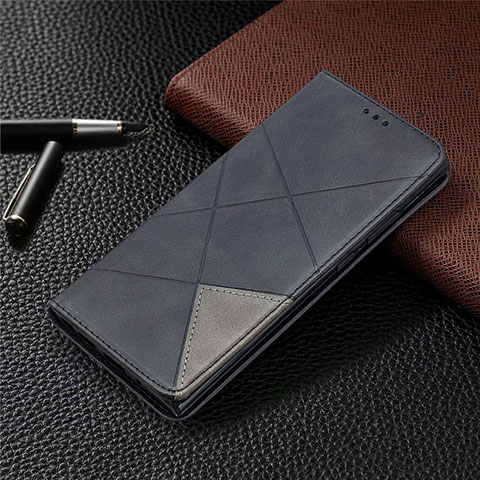 Coque Portefeuille Livre Cuir Etui Clapet T09 pour Samsung Galaxy Note 20 Ultra 5G Noir