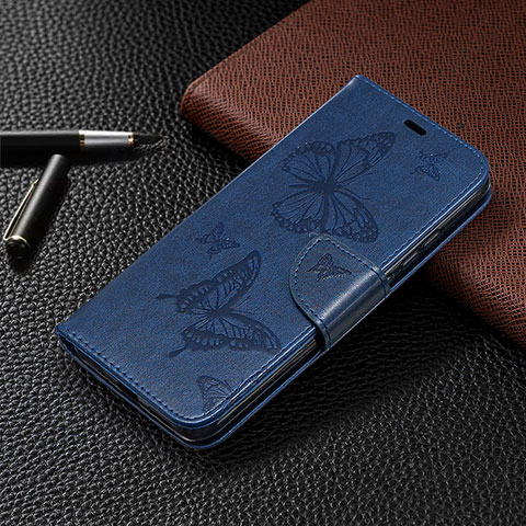 Coque Portefeuille Livre Cuir Etui Clapet T09 pour Xiaomi Redmi 9A Bleu