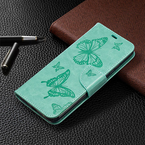 Coque Portefeuille Livre Cuir Etui Clapet T09 pour Xiaomi Redmi 9i Pastel Vert