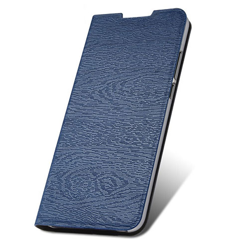 Coque Portefeuille Livre Cuir Etui Clapet T09 pour Xiaomi Redmi Note 8 Pro Bleu