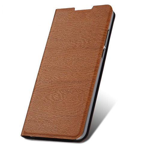 Coque Portefeuille Livre Cuir Etui Clapet T09 pour Xiaomi Redmi Note 8 Pro Marron