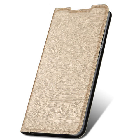 Coque Portefeuille Livre Cuir Etui Clapet T09 pour Xiaomi Redmi Note 8 Pro Or