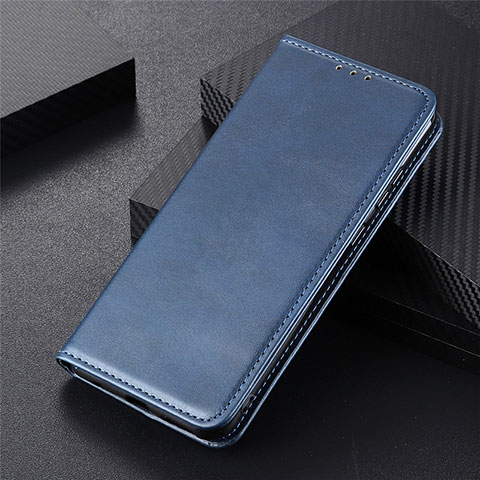 Coque Portefeuille Livre Cuir Etui Clapet T10 pour Huawei Nova Lite 3 Plus Bleu