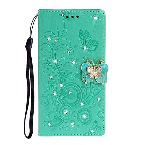 Coque Portefeuille Livre Cuir Etui Clapet T10 pour Huawei P40 Pro Vert