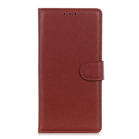 Coque Portefeuille Livre Cuir Etui Clapet T11 pour Huawei P Smart (2020) Marron