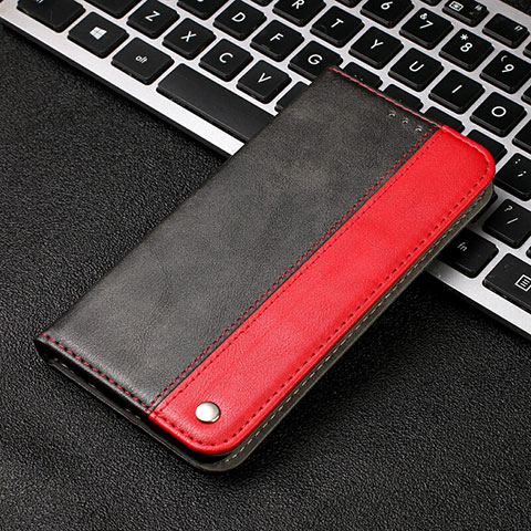 Coque Portefeuille Livre Cuir Etui Clapet T11 pour Huawei P20 Pro Rouge