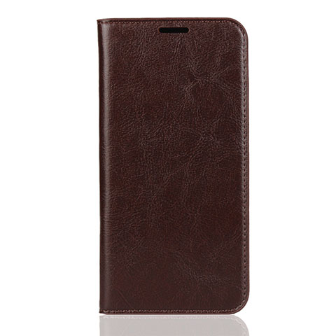 Coque Portefeuille Livre Cuir Etui Clapet T11 pour Xiaomi Mi 9T Marron