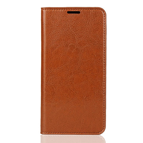 Coque Portefeuille Livre Cuir Etui Clapet T11 pour Xiaomi Mi 9T Orange