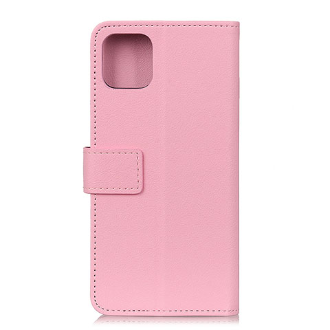 Coque Portefeuille Livre Cuir Etui Clapet T12 pour Xiaomi Mi 11 Lite 5G NE Rose