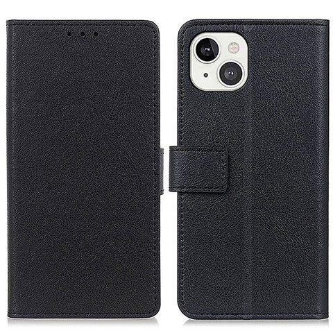 Coque Portefeuille Livre Cuir Etui Clapet T14 pour Apple iPhone 13 Noir