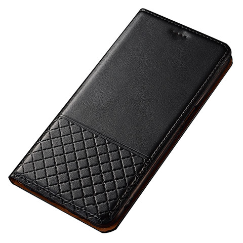 Coque Portefeuille Livre Cuir Etui Clapet T14 pour Xiaomi Redmi Note 8 Noir