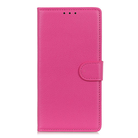 Coque Portefeuille Livre Cuir Etui Clapet T16 pour Samsung Galaxy Note 20 Ultra 5G Rose Rouge