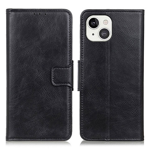 Coque Portefeuille Livre Cuir Etui Clapet T17 pour Apple iPhone 14 Noir