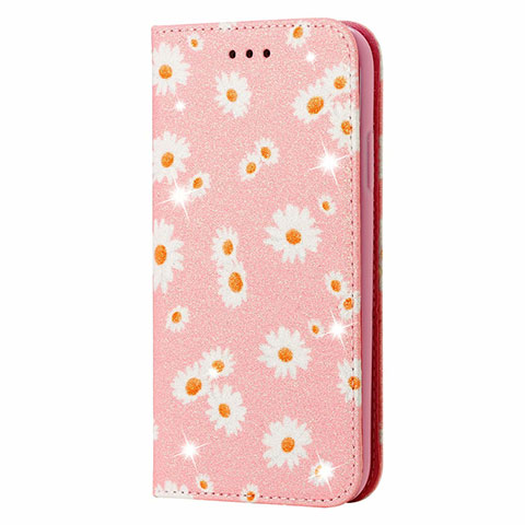 Coque Portefeuille Livre Cuir Etui Clapet T17 pour Huawei Nova Lite 3 Plus Rose