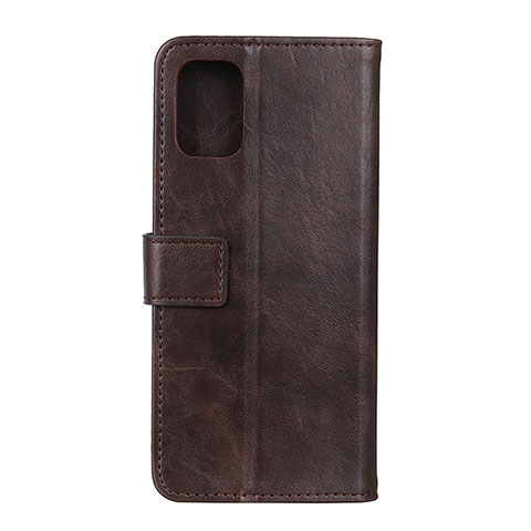 Coque Portefeuille Livre Cuir Etui Clapet T17 pour Xiaomi Mi 11 Lite 4G Marron