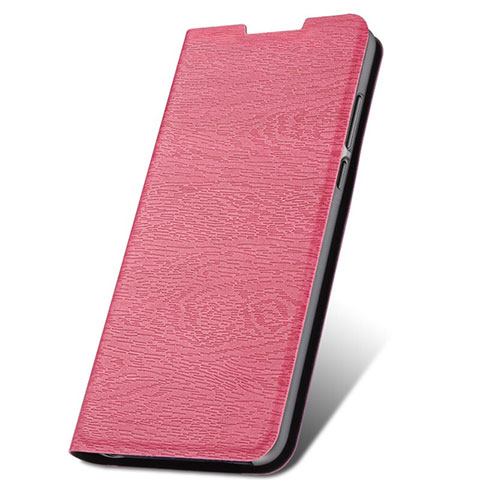 Coque Portefeuille Livre Cuir Etui Clapet T17 pour Xiaomi Redmi Note 8 (2021) Rouge