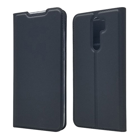 Coque Portefeuille Livre Cuir Etui Clapet T18 pour Xiaomi Redmi Note 8 Pro Noir