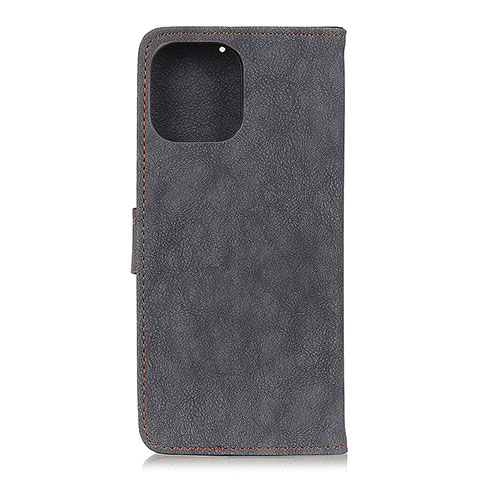 Coque Portefeuille Livre Cuir Etui Clapet T23 pour Xiaomi Mi 11 Lite 4G Noir