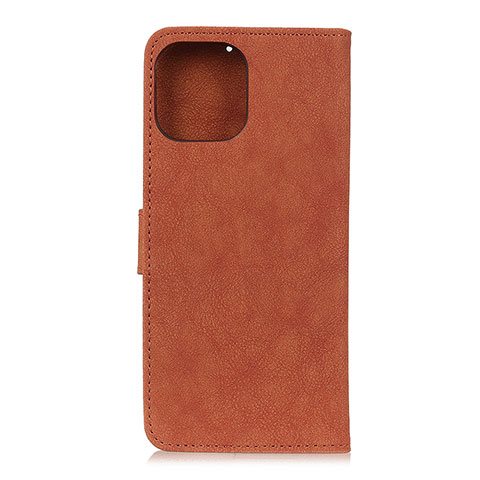 Coque Portefeuille Livre Cuir Etui Clapet T23 pour Xiaomi Mi 11 Lite 5G Marron