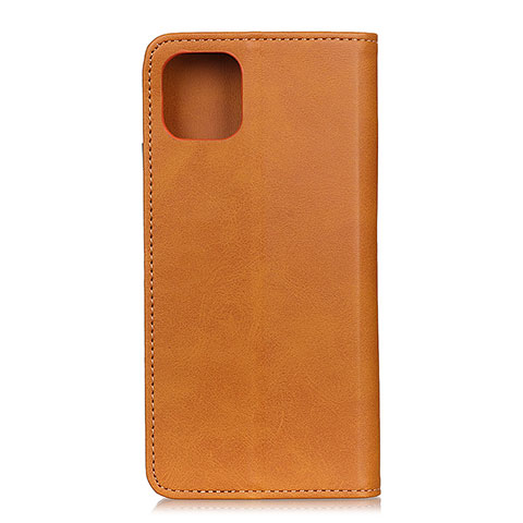 Coque Portefeuille Livre Cuir Etui Clapet T24 pour Xiaomi Mi 11 5G Brun Clair