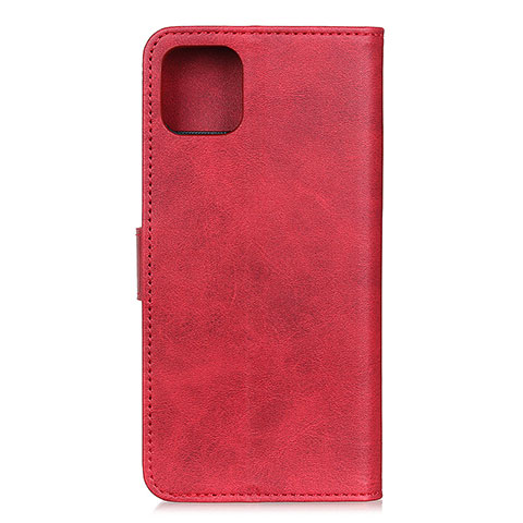 Coque Portefeuille Livre Cuir Etui Clapet T27 pour Xiaomi Mi 11 5G Rouge