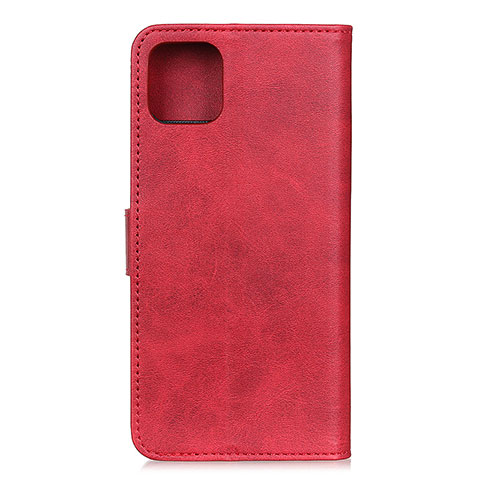 Coque Portefeuille Livre Cuir Etui Clapet T27 pour Xiaomi Mi 11 Lite 4G Rouge