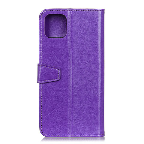 Coque Portefeuille Livre Cuir Etui Clapet T28 pour Xiaomi Mi 11 Lite 4G Violet