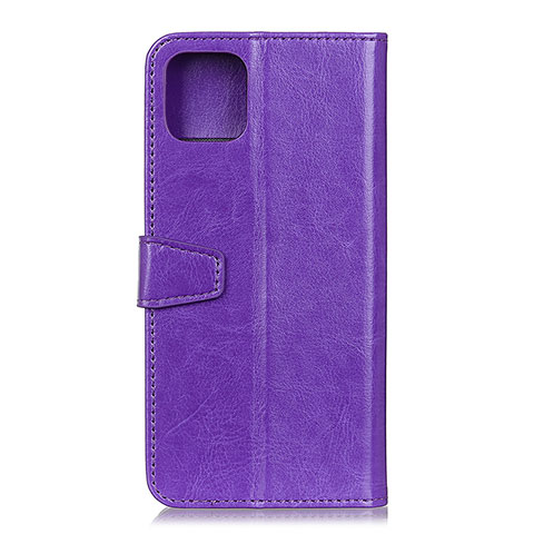 Coque Portefeuille Livre Cuir Etui Clapet T28 pour Xiaomi Mi 11 Lite 5G NE Violet