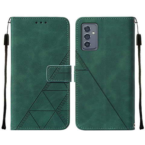 Coque Portefeuille Livre Cuir Etui Clapet Y01B pour Samsung Galaxy A15 4G Vert