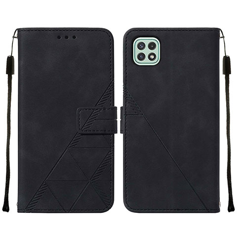 Coque Portefeuille Livre Cuir Etui Clapet Y01B pour Samsung Galaxy A22s 5G Noir