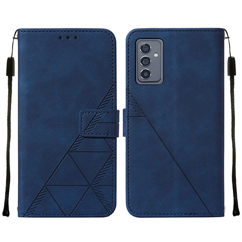 Coque Portefeuille Livre Cuir Etui Clapet Y01B pour Samsung Galaxy A25 5G Bleu