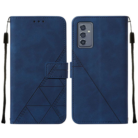 Coque Portefeuille Livre Cuir Etui Clapet Y01B pour Samsung Galaxy A35 5G Bleu