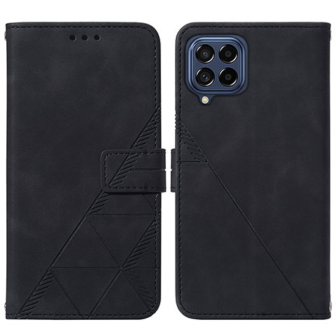 Coque Portefeuille Livre Cuir Etui Clapet Y01B pour Samsung Galaxy M33 5G Noir