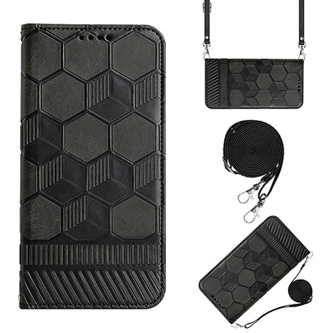 Coque Portefeuille Livre Cuir Etui Clapet Y01B pour Xiaomi POCO C31 Noir