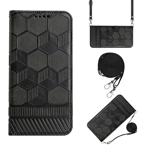 Coque Portefeuille Livre Cuir Etui Clapet Y01B pour Xiaomi Redmi Note 11 4G (2022) Noir