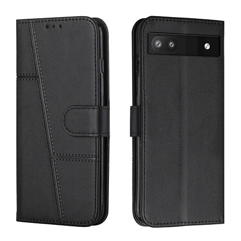 Coque Portefeuille Livre Cuir Etui Clapet Y01X pour Google Pixel 6a 5G Noir