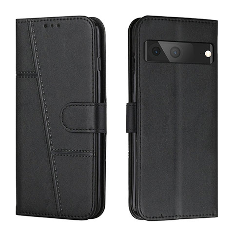 Coque Portefeuille Livre Cuir Etui Clapet Y01X pour Google Pixel 7 5G Noir