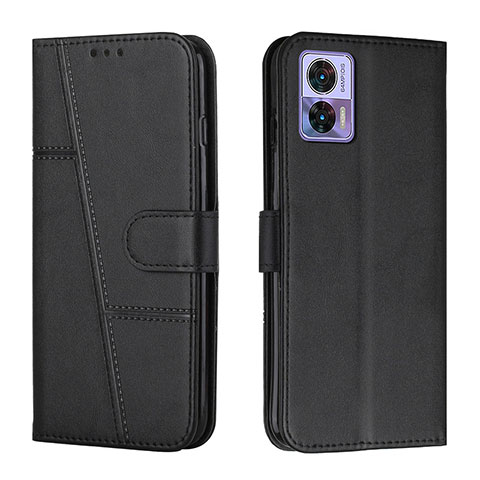 Coque Portefeuille Livre Cuir Etui Clapet Y01X pour Motorola Moto Edge 30 Lite 5G Noir