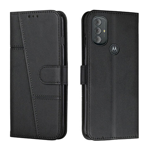 Coque Portefeuille Livre Cuir Etui Clapet Y01X pour Motorola Moto G Play Gen 2 Noir