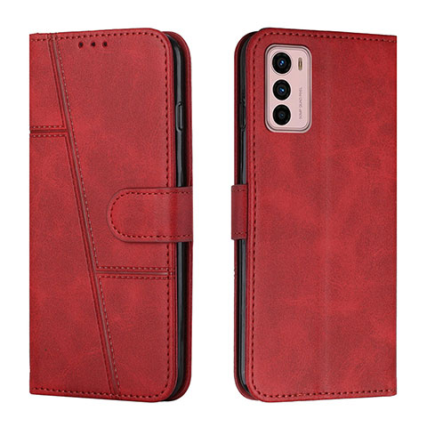 Coque Portefeuille Livre Cuir Etui Clapet Y01X pour Motorola Moto G42 Rouge