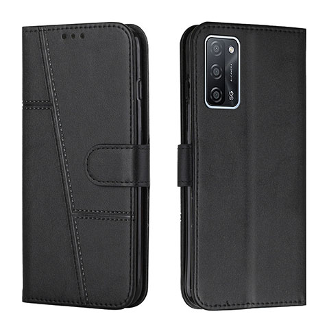 Coque Portefeuille Livre Cuir Etui Clapet Y01X pour Oppo A53s 5G Noir