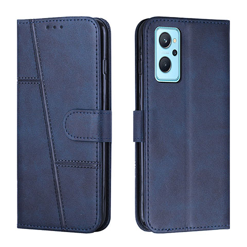 Coque Portefeuille Livre Cuir Etui Clapet Y01X pour Realme 10 5G Bleu