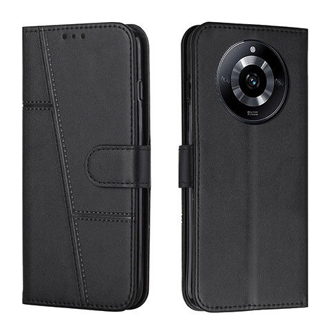 Coque Portefeuille Livre Cuir Etui Clapet Y01X pour Realme 11 Pro+ Plus 5G Noir