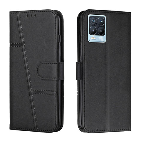 Coque Portefeuille Livre Cuir Etui Clapet Y01X pour Realme 8 4G Noir