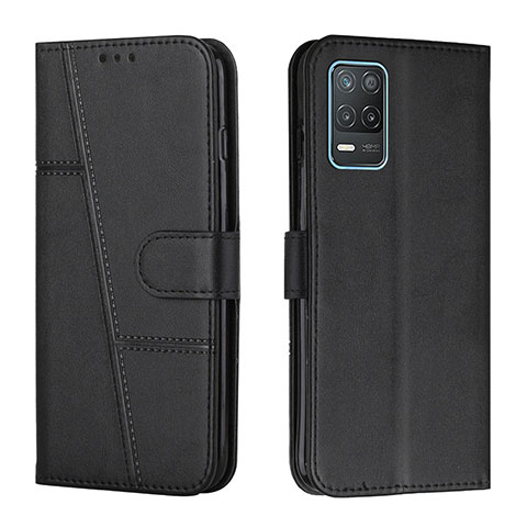 Coque Portefeuille Livre Cuir Etui Clapet Y01X pour Realme 9 5G India Noir